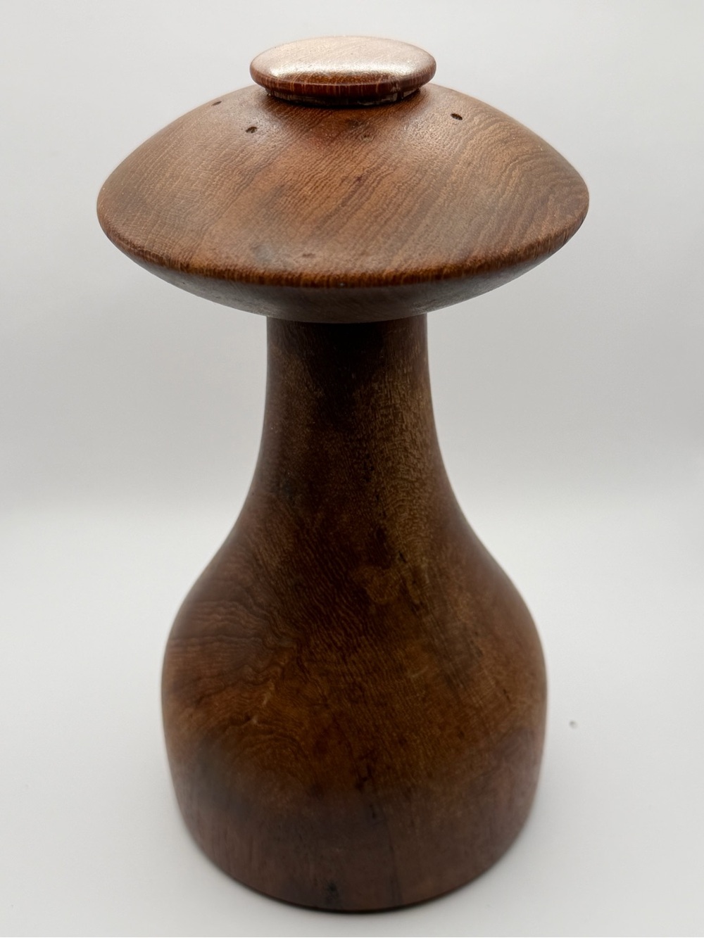 Jens Questgaard Teak Desk Mushroom Pepper Mill/Salt Shaker Scandinavian MCM